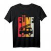 Kinder 5. Geburtstag Retro Feuerwehr T-Shirt für Jungen – Feuerwehrauto Motiv, ideales Geschenk zum 5. Geburtstag für kleine Feuerwehrfans