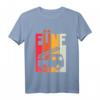 Kinder 5. Geburtstag Retro Feuerwehr T-Shirt für Jungen – Feuerwehrauto Motiv, ideales Geschenk zum 5. Geburtstag für kleine Feuerwehrfans