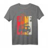 Kinder 5. Geburtstag Retro Feuerwehr T-Shirt für Jungen – Feuerwehrauto Motiv, ideales Geschenk zum 5. Geburtstag für kleine Feuerwehrfans