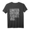 57. Geburtstag Mann Limited Edition T-Shirt 1967 - Lustiges Geschenk & Deko für den besonderen Tag