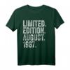 57. Geburtstag Mann Limited Edition T-Shirt 1967 - Lustiges Geschenk & Deko für den besonderen Tag