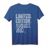 57. Geburtstag Mann Limited Edition T-Shirt 1967 - Lustiges Geschenk & Deko für den besonderen Tag