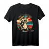 Retro Französische Bulldogge T-Shirt Damen & Herren – Lustiges Hundemotiv als Geschenk für Geburtstags- und Weihnachtsfeiern