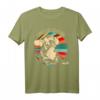 Retro Französische Bulldogge T-Shirt Damen & Herren – Lustiges Hundemotiv als Geschenk für Geburtstags- und Weihnachtsfeiern
