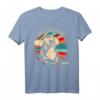 Retro Französische Bulldogge T-Shirt Damen & Herren – Lustiges Hundemotiv als Geschenk für Geburtstags- und Weihnachtsfeiern