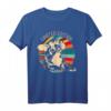 Retro Französische Bulldogge T-Shirt Damen & Herren – Lustiges Hundemotiv als Geschenk für Geburtstags- und Weihnachtsfeiern