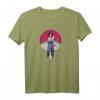 HapMonkey Naruto Sasuke T-Shirt - Shippuden Symbol Motiv für Anime-Fans & Ninja-Liebhaber