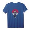 HapMonkey Naruto Sasuke T-Shirt - Shippuden Symbol Motiv für Anime-Fans & Ninja-Liebhaber