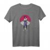 HapMonkey Naruto Sasuke T-Shirt - Shippuden Symbol Motiv für Anime-Fans & Ninja-Liebhaber