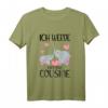 Kinder Bald Große Cousine 2024 Elefanten - Ich werde große Cousine T-Shirt für Mädchen, perfekt als Geschenk für die zukünftige große Cousine
