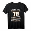Endlich 70 Nur noch Erwachsen werden Geburtstags T-Shirt für den 70. Geburtstag - Humorvolles Geschenk für Jubilare