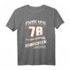 Endlich 70 Nur noch Erwachsen werden Geburtstags T-Shirt für den 70. Geburtstag - Humorvolles Geschenk für Jubilare