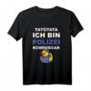 Polizei Kommissar Beförderung T-Shirt - Lustiges Geburtstagsgeschenk für Kinder, die Polizist werden möchten