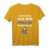 Polizei Kommissar Beförderung T-Shirt - Lustiges Geburtstagsgeschenk für Kinder, die Polizist werden möchten