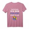 Polizei Kommissar Beförderung T-Shirt - Lustiges Geburtstagsgeschenk für Kinder, die Polizist werden möchten