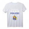 Polizei Kommissar Beförderung T-Shirt - Lustiges Geburtstagsgeschenk für Kinder, die Polizist werden möchten