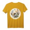 Cottagecore Botanic Wildflower Bumblebee Aquarell T-Shirt – Niedliches Blumen- und Hummel-Design für Mädchen und Naturliebhaber