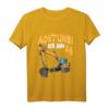 Kinder Bagger Geburtstag Achtung Ich bin 4 Jahre Baustelle T-Shirt - Lustiges Geschenk für Vierjährige Jungen mit Baumaschinen-Fan