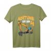 Kinder Bagger Geburtstag Achtung Ich bin 4 Jahre Baustelle T-Shirt - Lustiges Geschenk für Vierjährige Jungen mit Baumaschinen-Fan