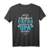 Nur die besten Papas werden zum Opa befördert 2021 T-Shirt – Perfektes Geschenk für werdende Großväter und Opas