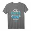Nur die besten Papas werden zum Opa befördert 2021 T-Shirt – Perfektes Geschenk für werdende Großväter und Opas