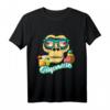 Lustiges Ginpanse Affe und Gin T-Shirt – Perfektes Sommer- und Geburtstagsgeschenk für Freunde und Familie