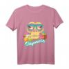 Lustiges Ginpanse Affe und Gin T-Shirt – Perfektes Sommer- und Geburtstagsgeschenk für Freunde und Familie