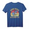 Herren Der Klügere Kippt Nach - Lustiges Dino Bier T-Shirt für Männer, Bier Papa Geschenk, Mallorca Urlaub & Geburtstag