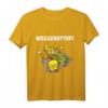 Weggebuttert Wegbuttern T-Shirt – Lustiges Geschenk für Junggesellenabschied, Karneval & Freunde ohne Tattoos