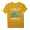 Ich Level Up Lustiges Geburtstag Gaming Gamer Zocker T-Shirt – Humorvolles Gaming Design mit Controller für alle Geburtstagskinder