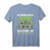 Ich Level Up Lustiges Geburtstag Gaming Gamer Zocker T-Shirt – Humorvolles Gaming Design mit Controller für alle Geburtstagskinder