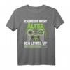 Ich Level Up Lustiges Geburtstag Gaming Gamer Zocker T-Shirt – Humorvolles Gaming Design mit Controller für alle Geburtstagskinder