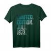 51. Geburtstag Mann 51 Jahre Limited Edition Juli 1973 T-Shirt – Lustiges Geschenk & Dekoration für den besonderen Tag