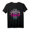 Besten Schwestern werden zur Tante befördert 2022 T-Shirt - Humorvolle Schwangerschaftsverkündung für Familienmitglieder