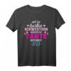 Besten Schwestern werden zur Tante befördert 2022 T-Shirt - Humorvolle Schwangerschaftsverkündung für Familienmitglieder