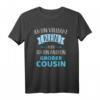 Ich bin vielleicht klein aber ich bin bald ein großer Cousin T-Shirt – Lustiges Geschenk für Kinder und Familienfeste
