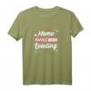 Mama Loading 2021 Ich werde Mama T-Shirt – Überraschung zur Geburt & Babyankündigung für die Familie