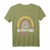 Kinder Endlich Schulkind 2023 T-Shirt mit Regenbogen – Lustiges Einschulungsgeschenk für Mädchen und Jungen zum Schulbeginn