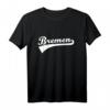 Bremen T-Shirt mit Retro Schriftzug – Klassisch geschnitten, perfekt für Bremen-Liebhaber und Heimatfans