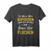 Ich werde nicht aufgeben aber die ganze Zeit fluchen T-Shirt – Lustiges Lauf- und Marathon-Outfit für Läufer und Hindernisläufer