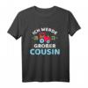Ich werde großer Cousin 2023 Schwangerschaft verkünden T-Shirt – Perfektes Geschenk für Baby-News & Familienfreude