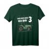 Kinder Ich bin schon drei - Geburtstags T-Shirt für Jungen mit Trecker und Bagger Design, perfekt für Party, Spielplatz und Kindergarten