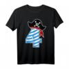 Pirat 4 Jahre Geburtstag T-Shirt für Kinder – Lustiges Geschenk für Jungs und Mädchen, Jahrgang 2017, ideal für Kindergeburtstag & Party