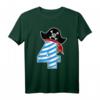 Pirat 4 Jahre Geburtstag T-Shirt für Kinder – Lustiges Geschenk für Jungs und Mädchen, Jahrgang 2017, ideal für Kindergeburtstag & Party