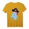 Pirat 4 Jahre Geburtstag T-Shirt für Kinder – Lustiges Geschenk für Jungs und Mädchen, Jahrgang 2017, ideal für Kindergeburtstag & Party