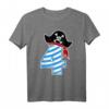 Pirat 4 Jahre Geburtstag T-Shirt für Kinder – Lustiges Geschenk für Jungs und Mädchen, Jahrgang 2017, ideal für Kindergeburtstag & Party