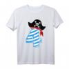 Pirat 4 Jahre Geburtstag T-Shirt für Kinder – Lustiges Geschenk für Jungs und Mädchen, Jahrgang 2017, ideal für Kindergeburtstag & Party