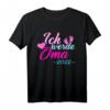 Ich werde Oma 2022 Schwangerschaft verkünden T-Shirt – Personalisierte Babyankündigung für werdende Großmütter