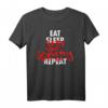 Eat Sleep Slay Goblins Repeat Shirt – Lustiges Anime- und Fantasy-Con T-Shirt für Otaku, Cosplayer und Goblinslayer-Fans