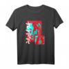 HapMonkey Shippuden Itachi T-Shirt in Blau und Rot - Lizenzierte Naruto Fan Kleidung für Anime-Liebhaber